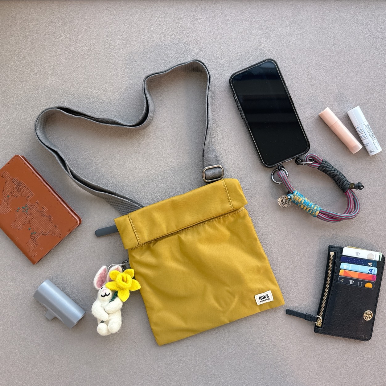 ROKA LONDON Stratford Crossbody in CORN, , large