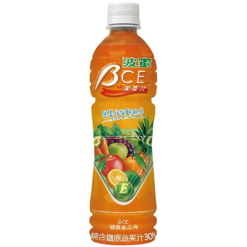 波蜜BCE果菜汁Pet580ml, , large