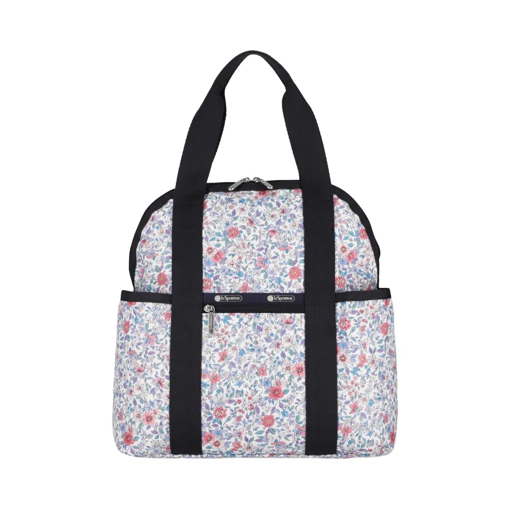 LeSportsac DOUBLE TROUBLE BACKPACK 兩用後背包 - 織錦花語, , large