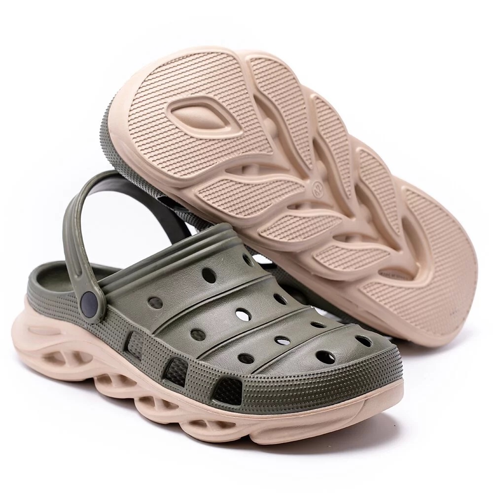 母子鱷魚水陸刀鋒布希鞋BCF5581, , large