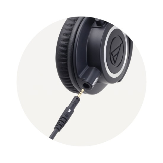 Audio-Technica 鐵三角 ATH-M50x 專業型監聽耳機 黑色/白色【敦煌樂器】, , large