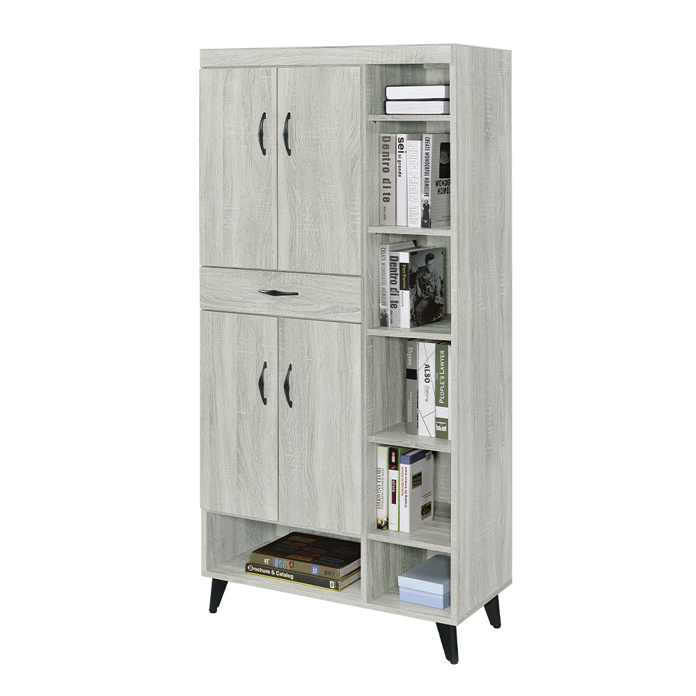 【唯熙傢俱】亞柏雪松2.7尺書櫃, , large