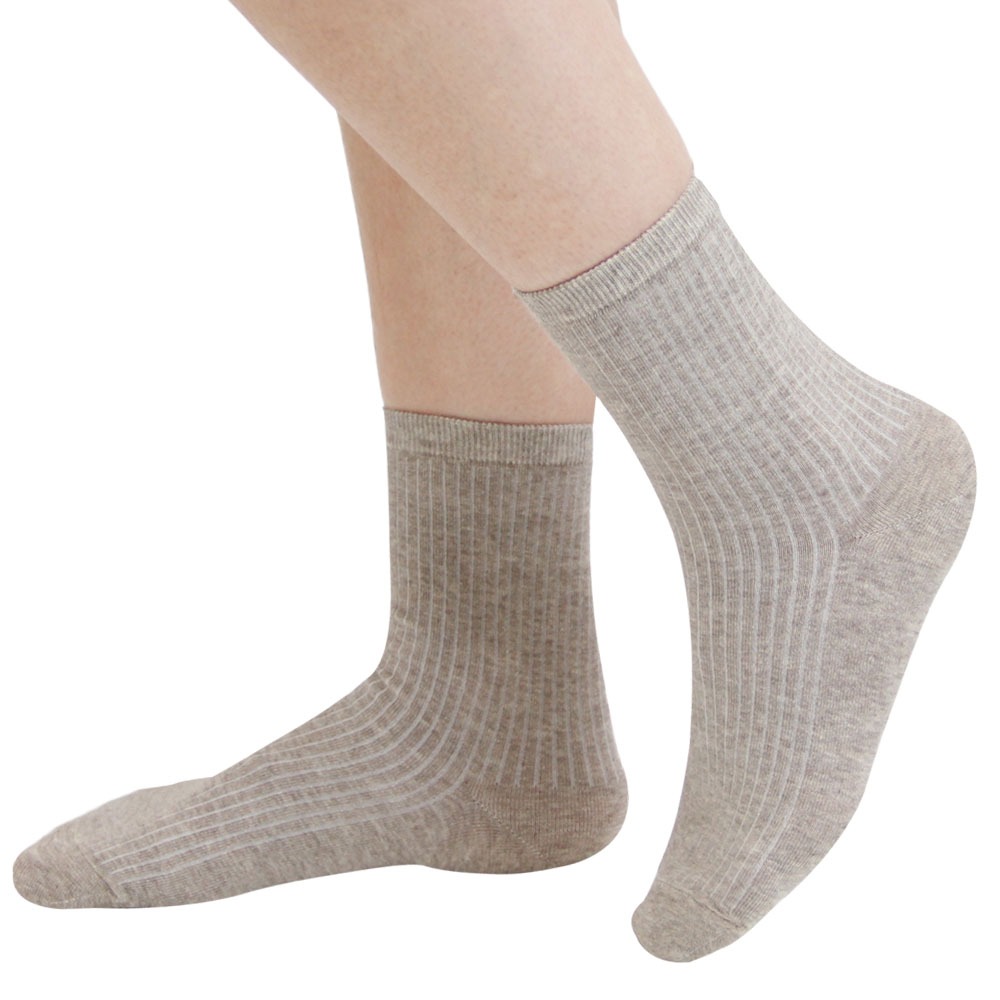 【D&G】直條暗紋3/4女襪-D385 襪子 短襪, , large