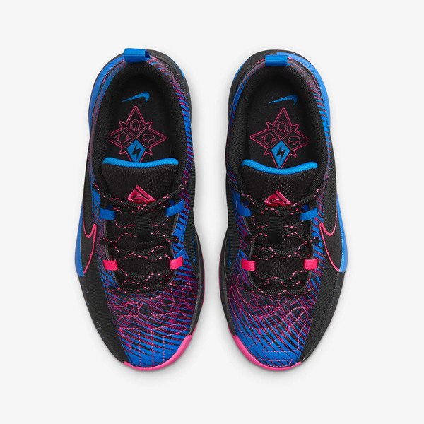 [Kixpress] Nike Freak 5 SE GS 大童 籃球鞋 運動 訓練 球鞋 字母哥 緩震 穩定 黑藍 [FB8979-400], , large