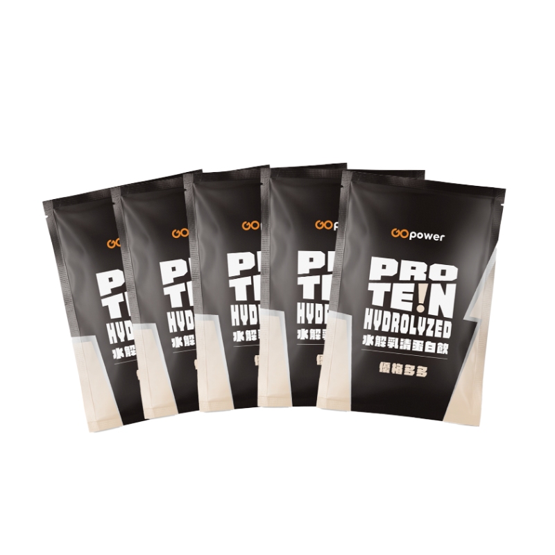 GOPOWER Whey Protein Hydrolysed Mung Bean Paste Milk  35g/pack , , large