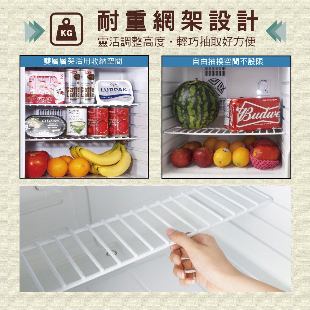 HERAN 禾聯 50公升 單門冰箱 電子冷藏箱 HBO-0571(BL), , large