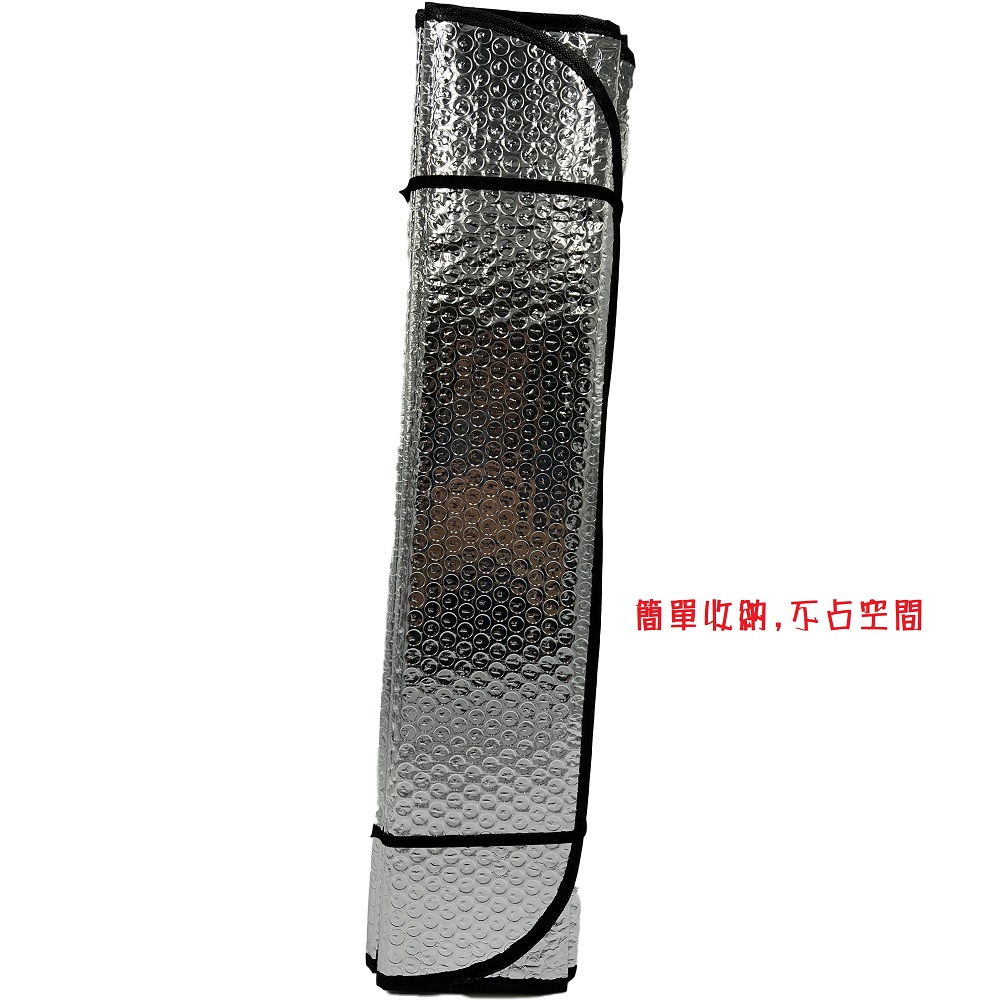 【CAR WAY夏季涼品】加厚雙面雙氣泡遮陽板休旅車專用2入(遮陽板 遮用遮陽), , large