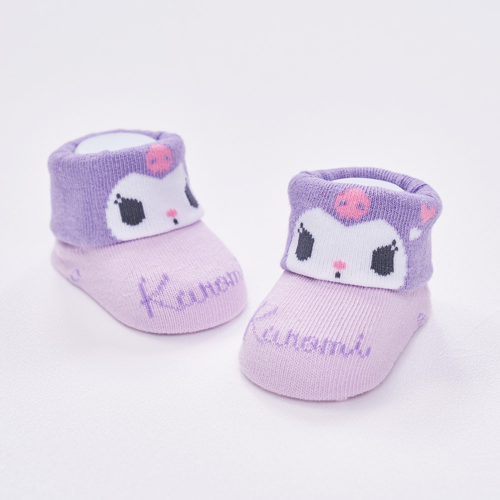 三麗鷗 大耳狗造型寶寶襪 酷洛米止滑寶寶襪 學習襪【旺達棉品】CN-101, , large