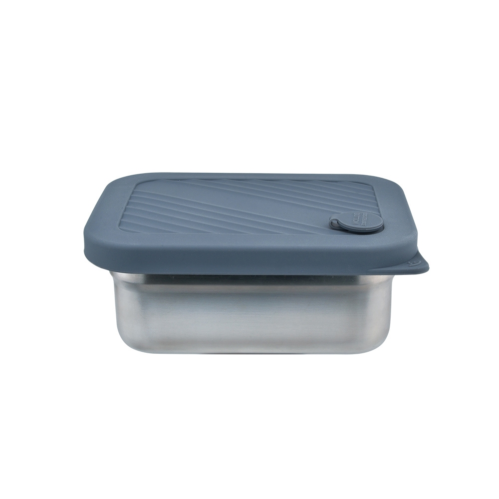 PERFECT 理想牌 金緻316不鏽鋼可微波保鮮盒便當盒長型保鮮盒可堆疊 500cc(15cm)-Leidea樂德兒