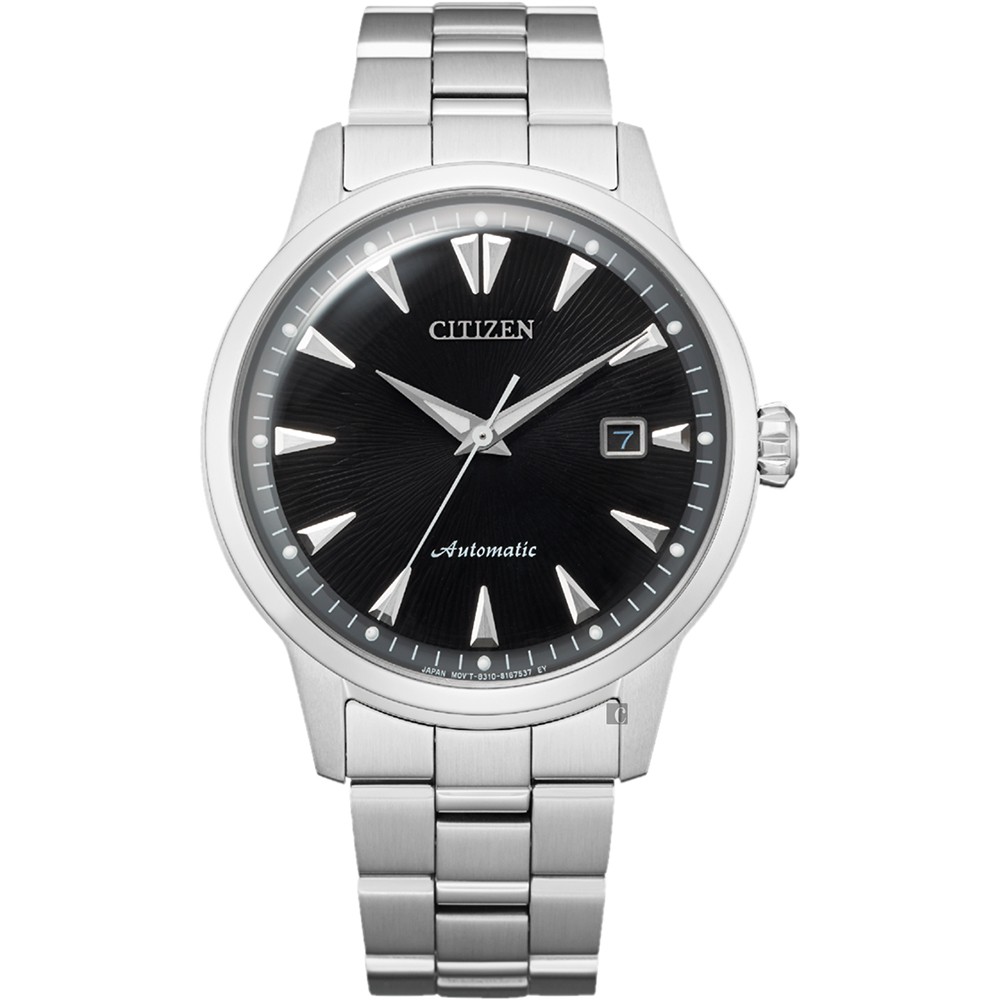 CITIZEN 星辰 限量黑潮復古版 機械錶-41mm NK0001-84E, , large