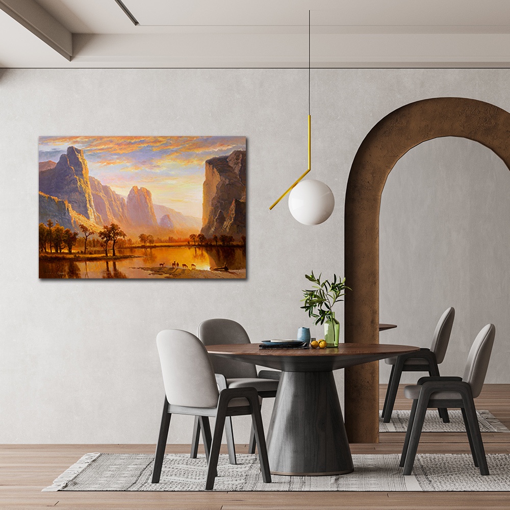 【御畫房】五鹿財神 國家一級畫師手繪油畫60×90cm(VF-85), , large