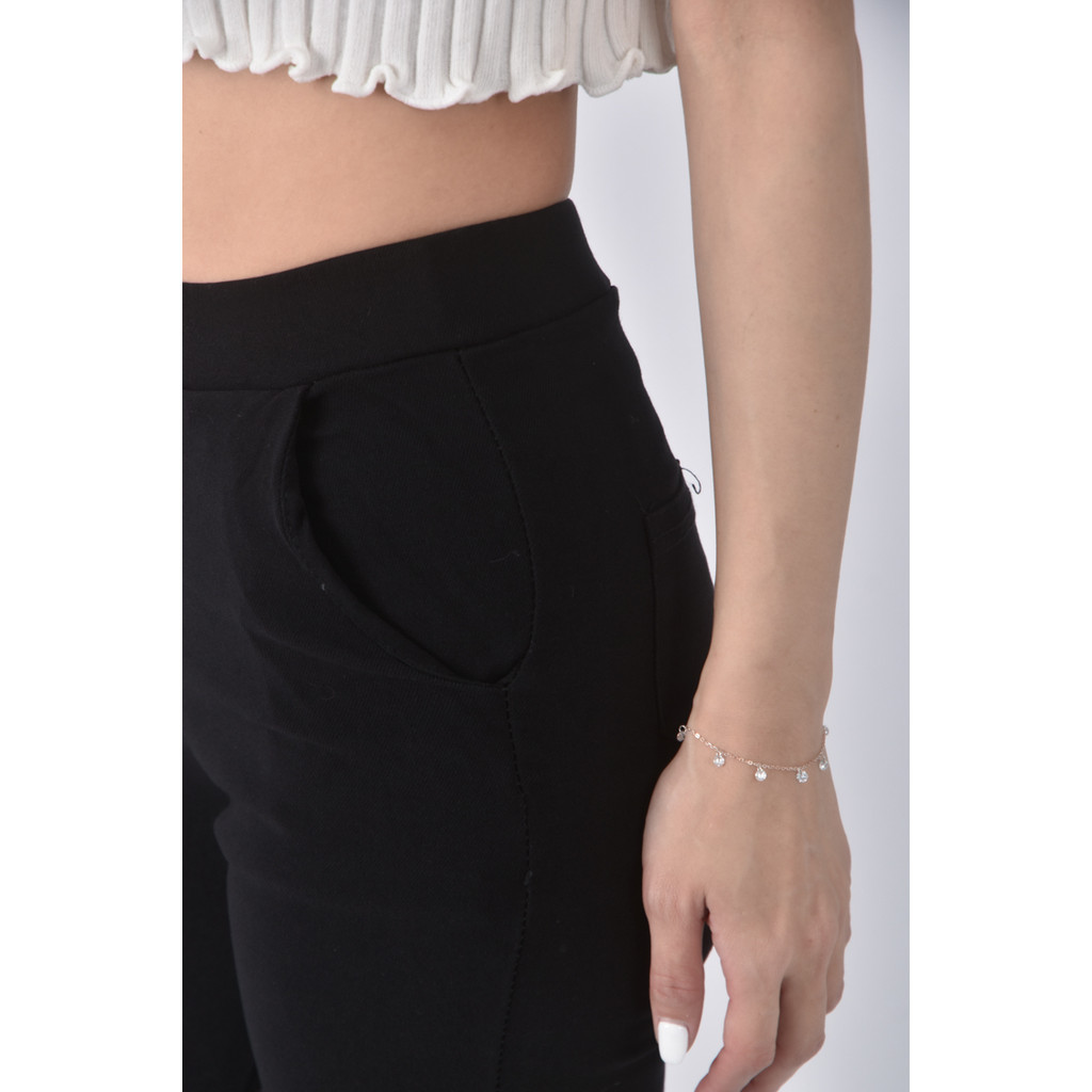 (S) 質感黑色長褲二手衣, , large