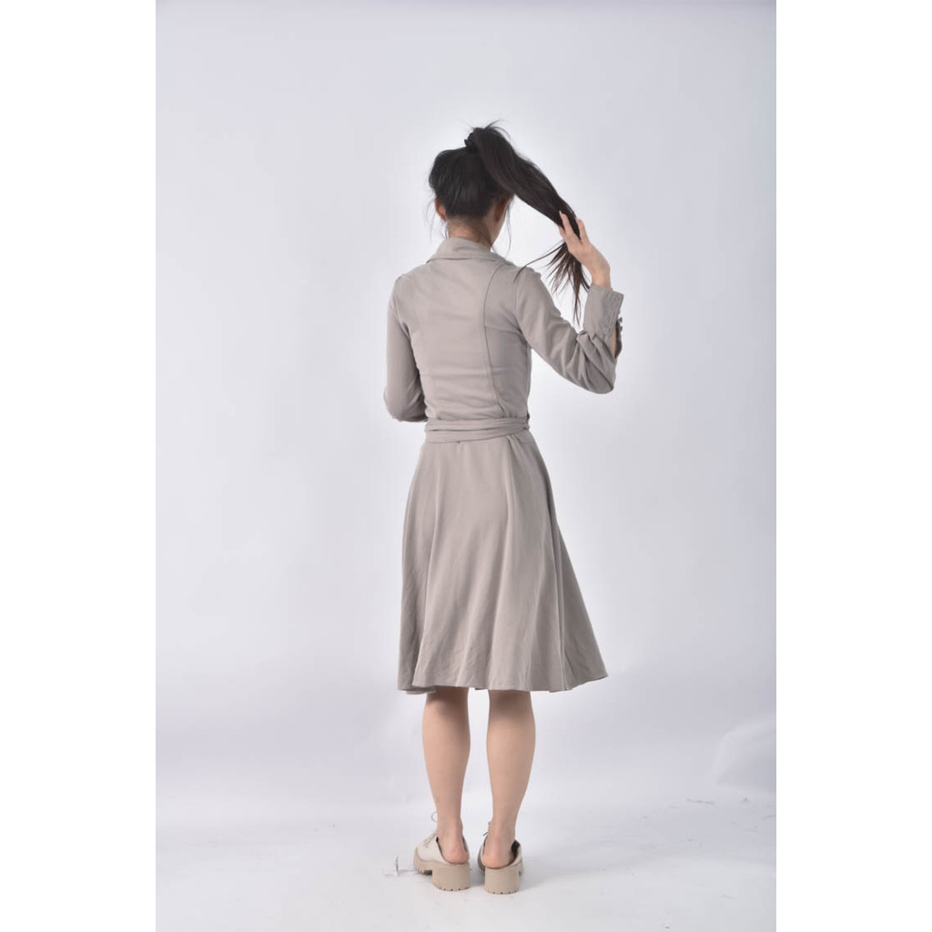 (S) 綁帶綠色外套二手衣, , large