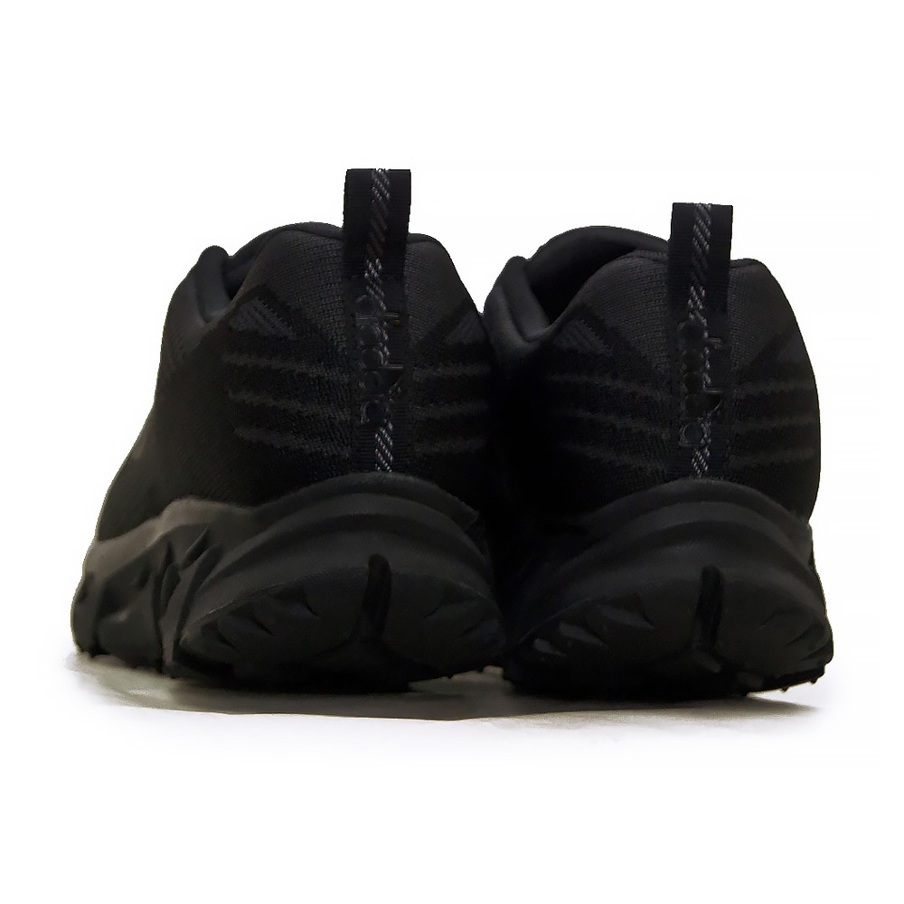 DIADORA迪亞多那 休閒氣動越野鞋 女運動鞋 女鞋 登山鞋 輕量 針織 透氣 散熱 排濕 保護後跟 穩定 止滑 黑, , large