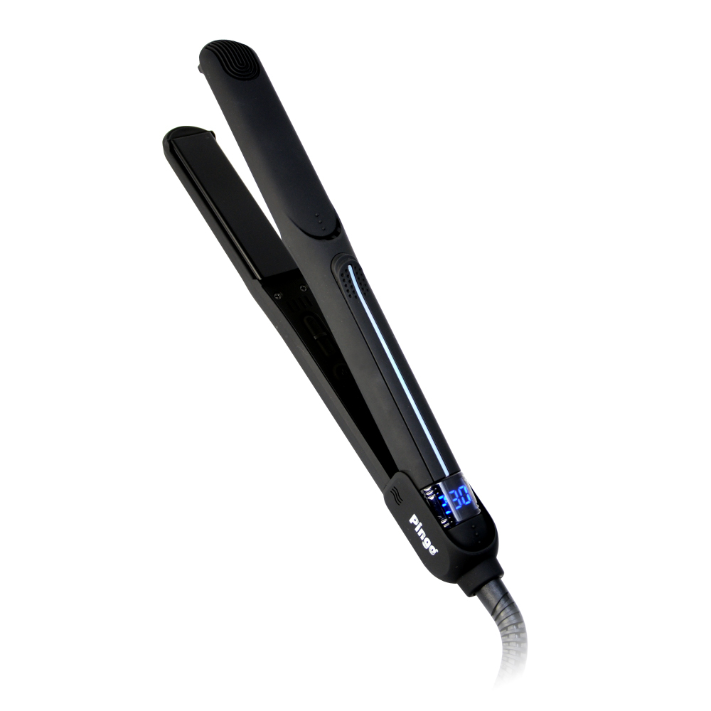 Pingo台灣品工  PRO X1鈦空黑LED專業窄版離子夾