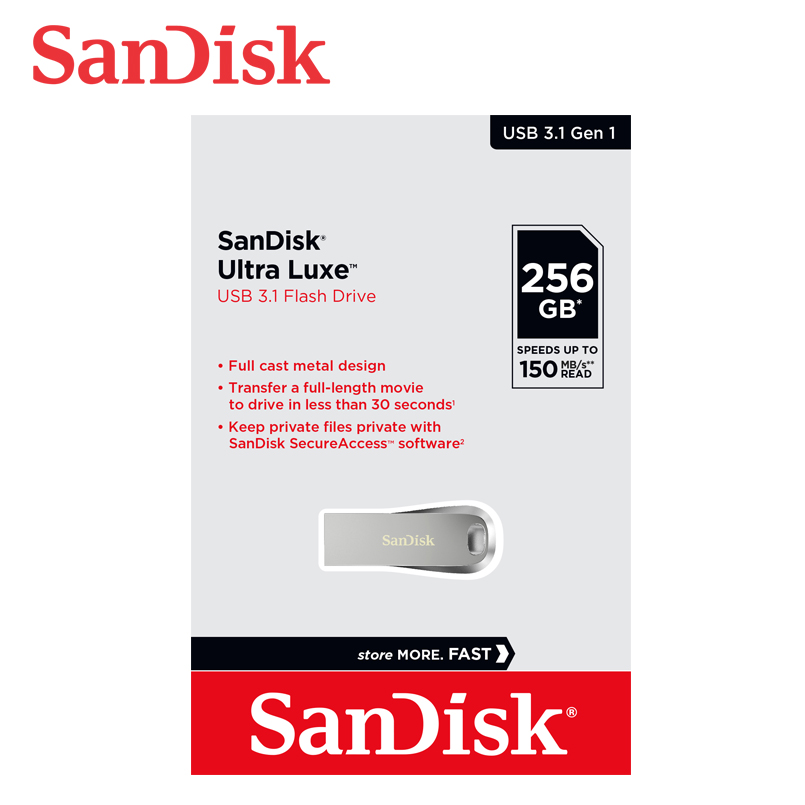 SanDisk CZ74 Ultra Luxe 256G USB 3.1, , large