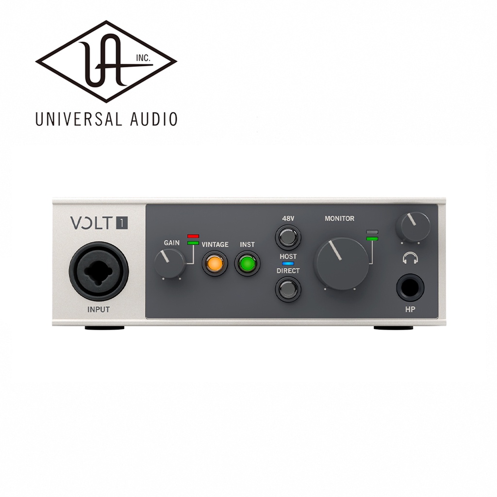 Universal Audio Volt 1 USB-C 錄音介面【敦煌樂器】, , large