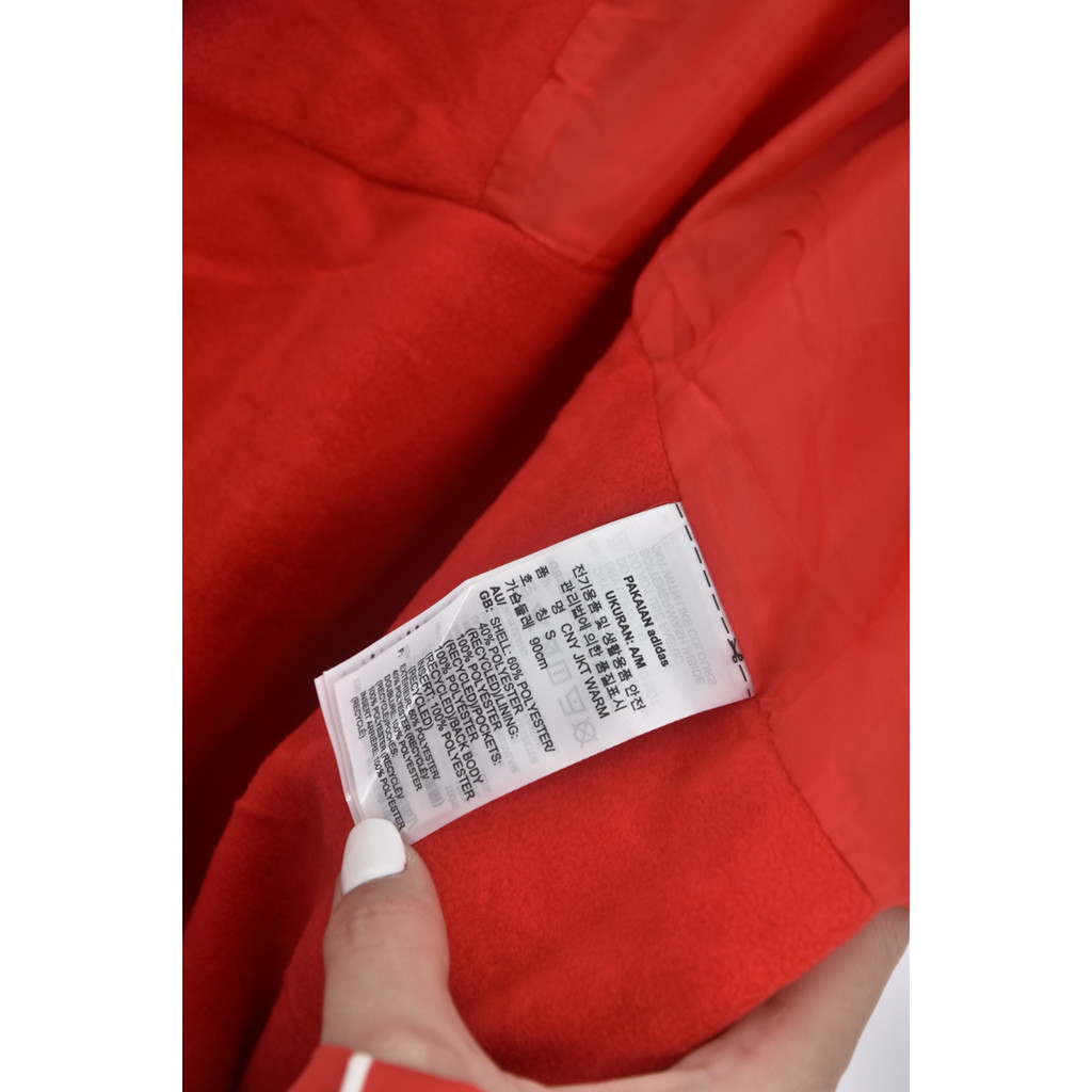 (XL) adidas連帽紅色外套二手衣, , large