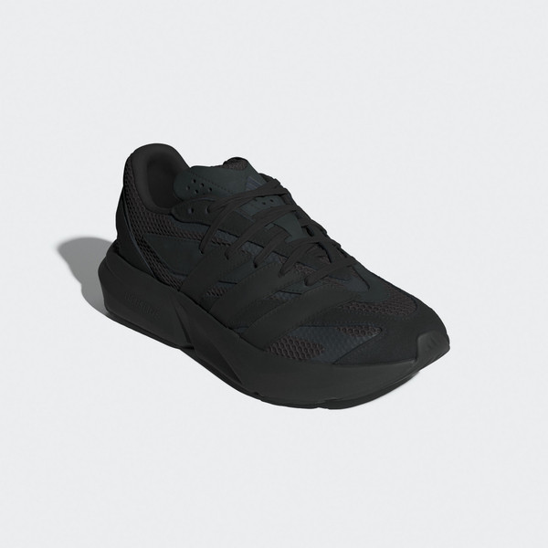 Adidas Lightblaze 男女 慢跑鞋 運動鞋 跑鞋 彈力 緩震 黑 [JH6941], , large