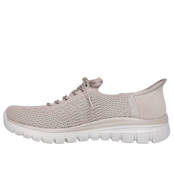 Kixpress-Skechers Graceful 女 休閒鞋 套入式 淺粉 [100736TPE], , large