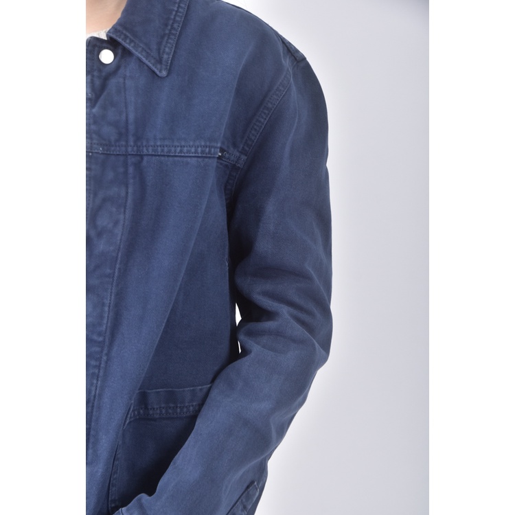 (M) ittierre丹寧牛仔質感棉質純棉藍色外套二手衣, , large