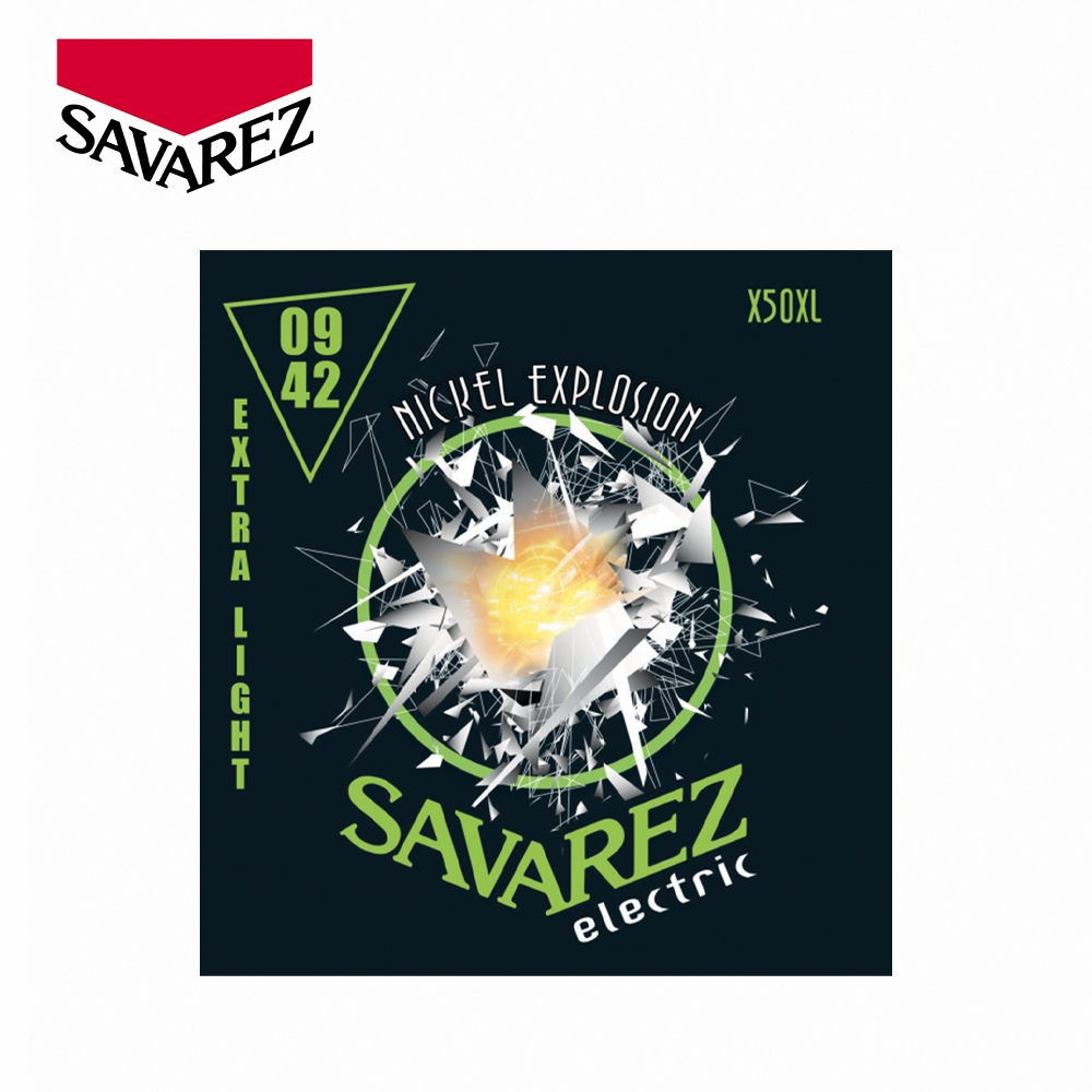 SAVAREZ X50XL EXTRA LIGHT 鍍鎳電吉他弦 09-42【敦煌樂器】, , large