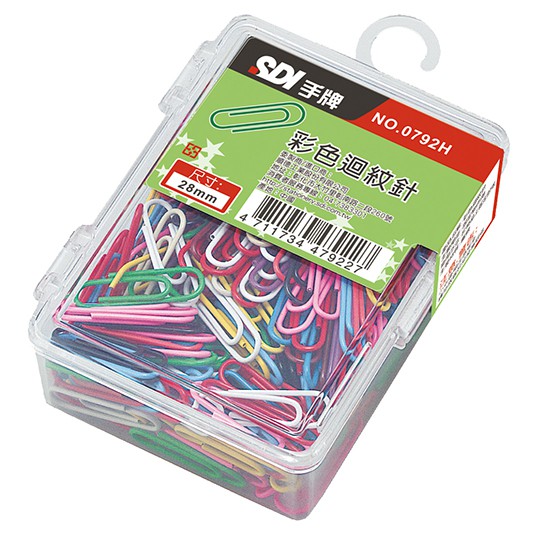 手牌  35元系列 28mm彩色迴紋針 (0792H), , large