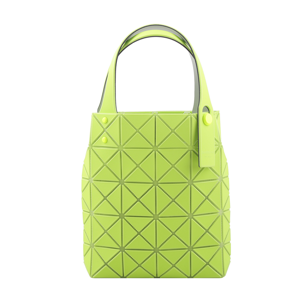 ISSEY MIYAKE BAO BAO Prism Plus 5X4 霧面迷你手提包/黃綠色, , large