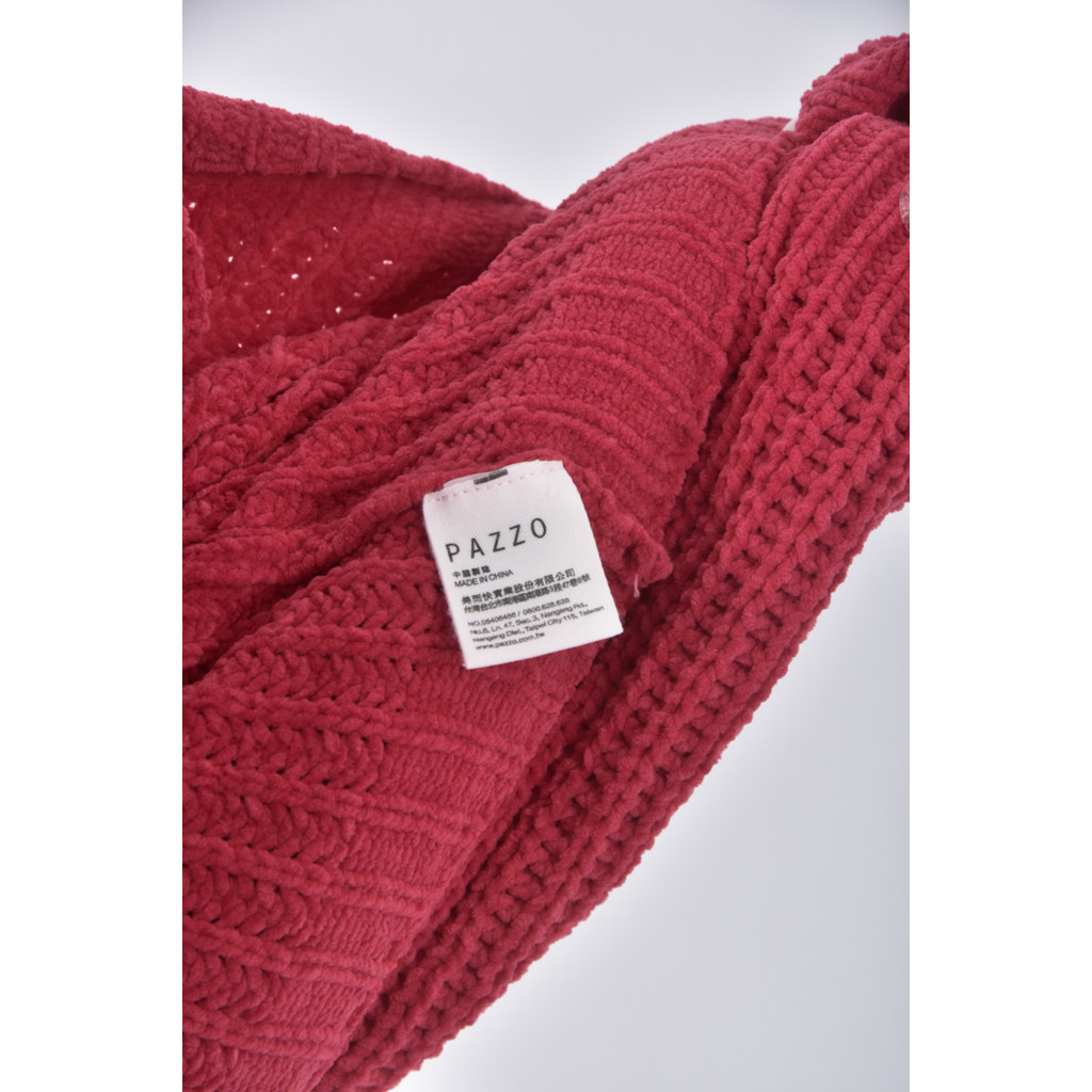 (2XL) pazzo保暖紅色毛衣二手衣, , large