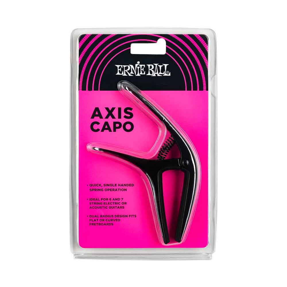 Ernie Ball AXIS Capo Black 移調夾 9600【敦煌樂器】, , large