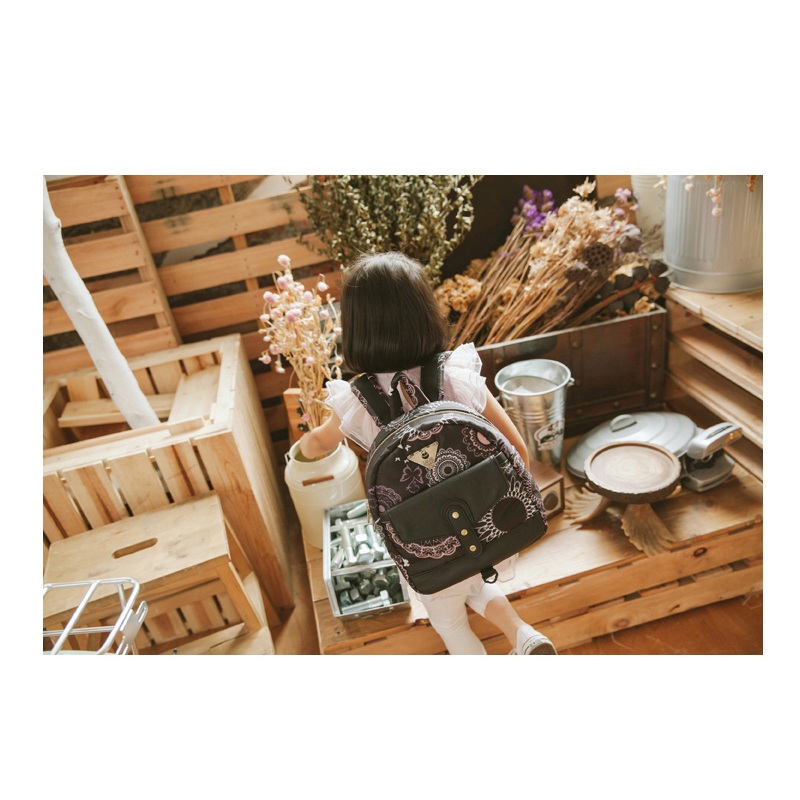 【iwow】 Rugrat Backpack / Original design painting, , large