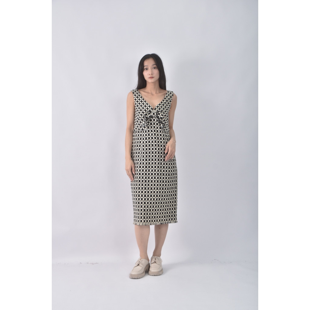 (S) anna suiV領白色洋裝二手衣, , large