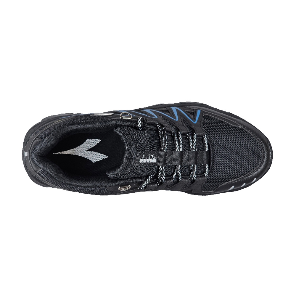 DIADORA迪亞多那 風暴戶外越野鞋 男運動鞋 登山鞋 男鞋 防潑 足弓支撐 緩衝 吸震 耐磨 緩震 防滑 灰綠 黑藍, , large