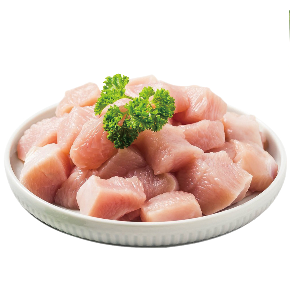 Pure Taiwan Local Diced Chicken Breast, , large