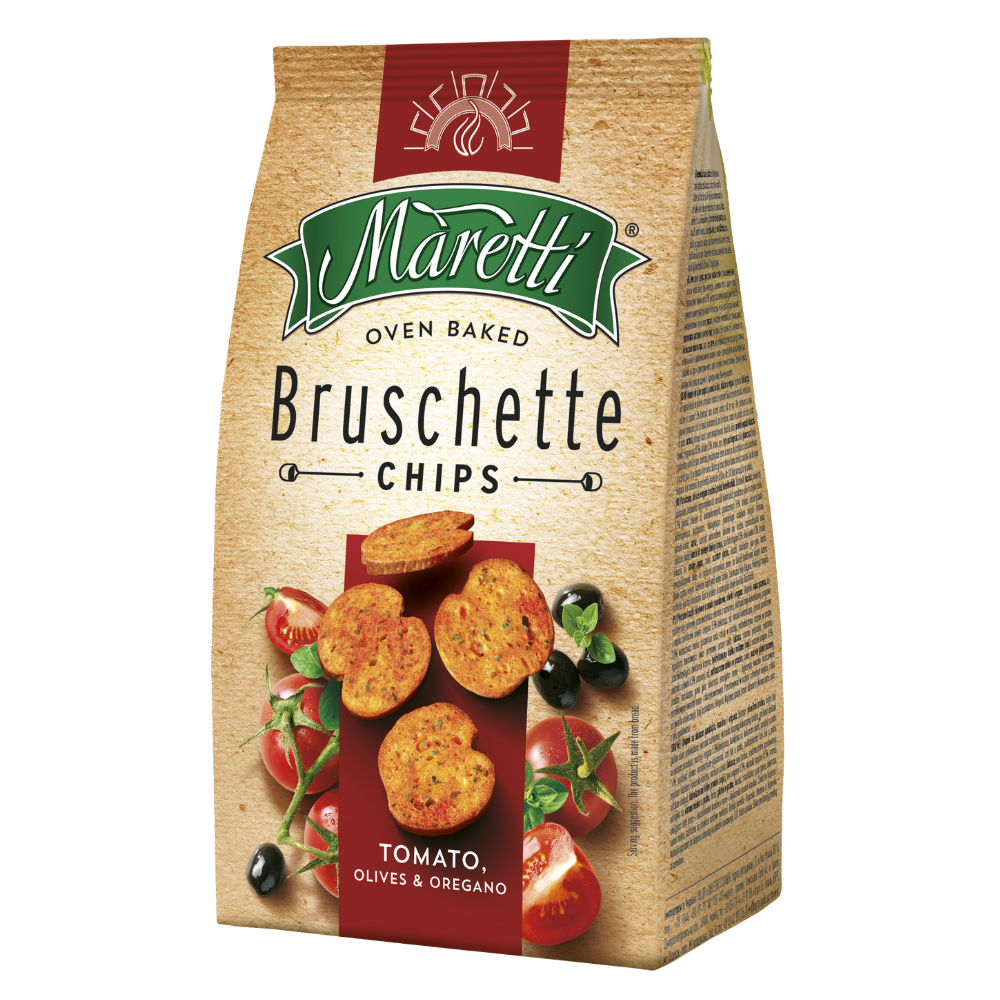 Maretti Bruschette Chips-Tomato Oregano, , large