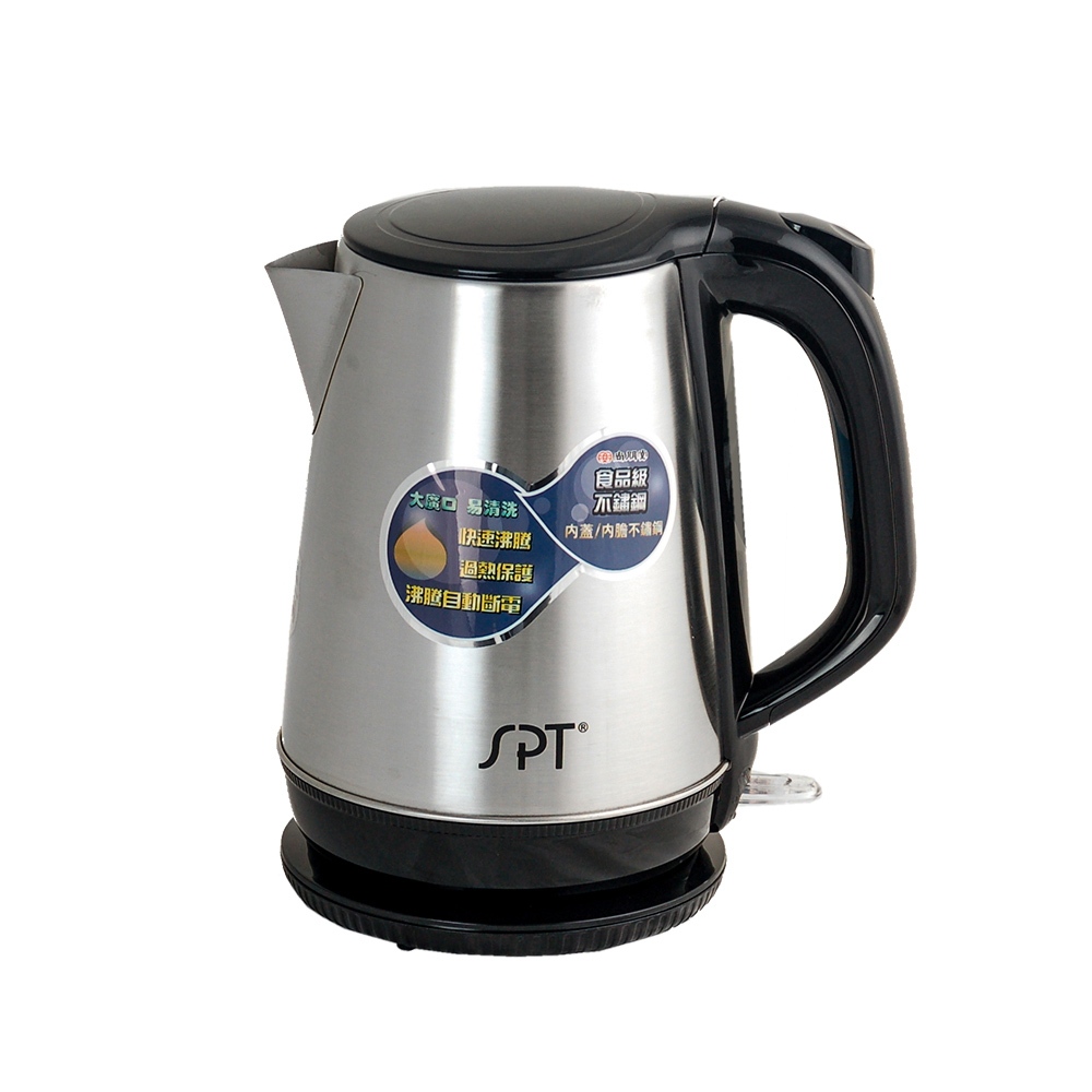 SPT 1.8L Stainless Steel Fast Kettle KT-1815S, , large