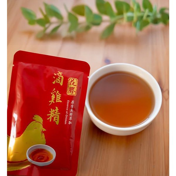 【膠貴妃】花膠滴雞精 環保輕裝｜裸包 8+2 入組  #名貴海味鱸魚花膠 # 特選老母雞滴雞精