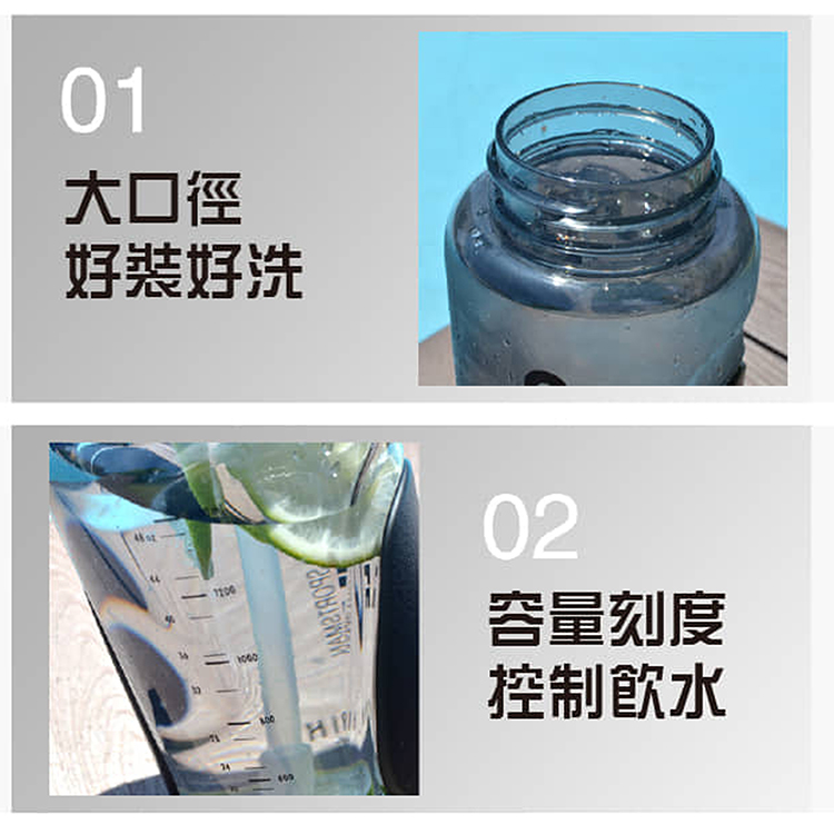 仙德曼Tritan酷涼壺-1500ml-白色-1支, , large