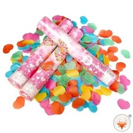 森彩  30cm氣壓式彩帶-愛心造型 (SC3008)