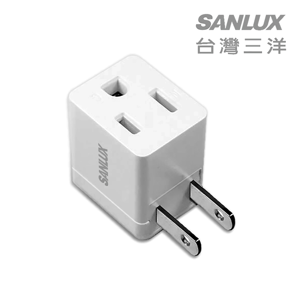 Sanlux 3P to 2P Power Plug Adapter, , large