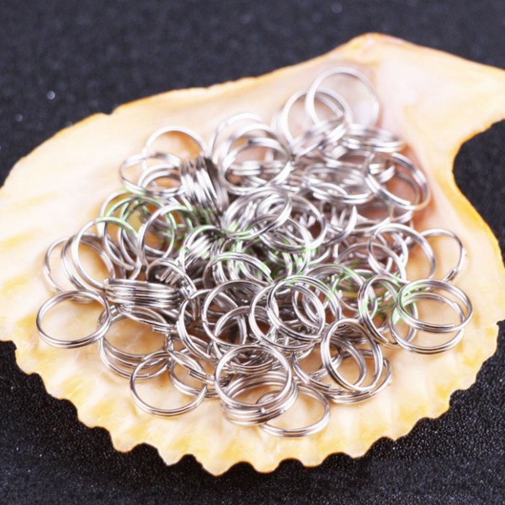 【寵愛生活本舖】8~15mm飾品掛圈 雙圈 雙層鐵圈 連接圈 鐵環, , large