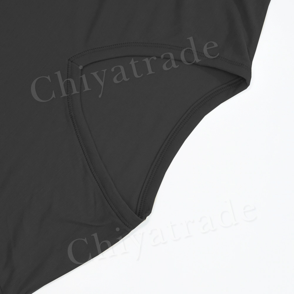 【日本郡是Gunze】日本製 COOLMAGIC 男士機能涼感 V領 短袖內衣 T-shirt-白色/黑色(M/L/LL), , large