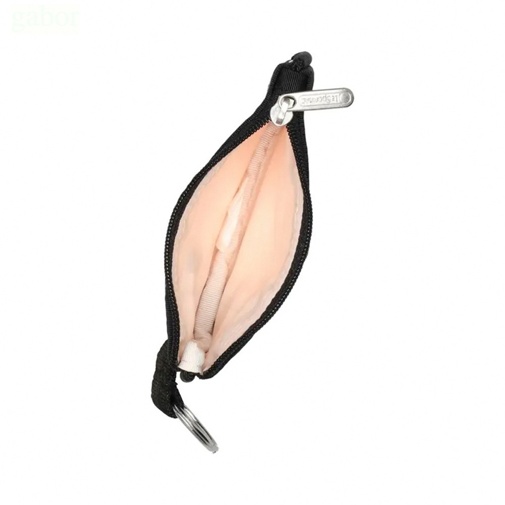 Lesportsac Key Card Holder 卡片零錢包 送禮-粉色點滴, , large