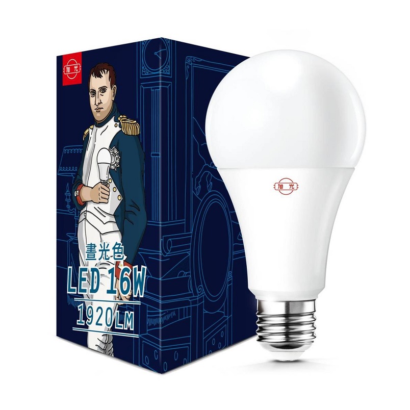 LED 16W  light bulb, 晝光色, large