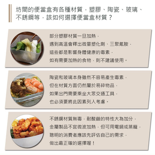 PERFECT 理想牌 極緻316不鏽鋼方形雙層便當盒 16m低-Leidea樂德兒, , large