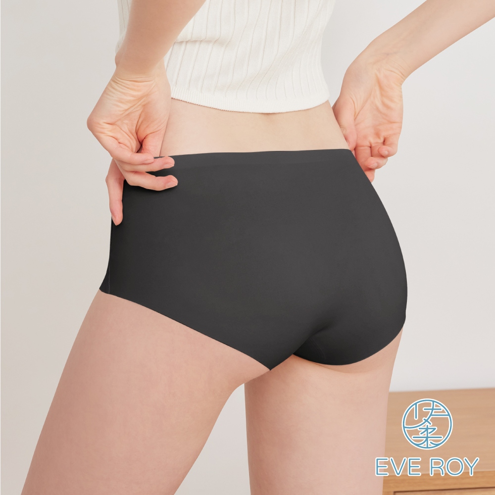 【伊柔 EVEROY】無痕提臀包覆零著感 M-2XL/Q加大尺碼內褲 2226-65 深灰, , large