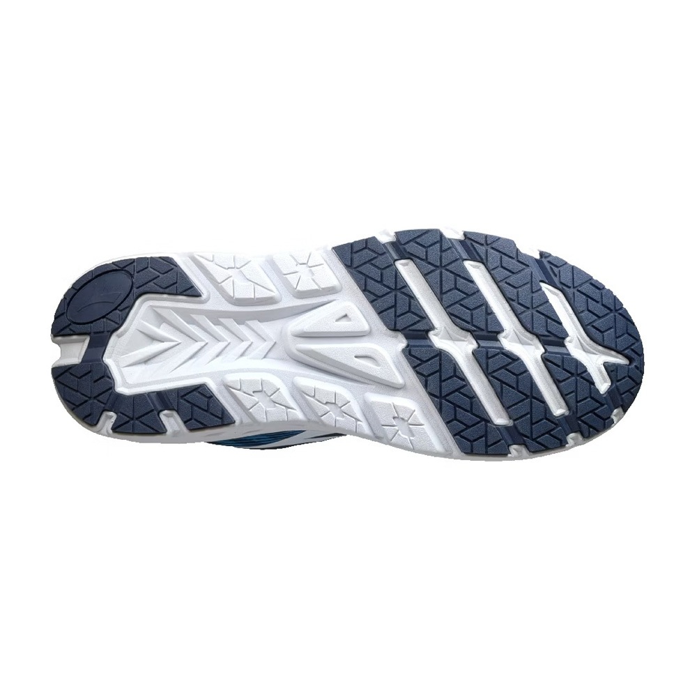 DIADORA迪亞多那 轟雷避震慢跑鞋 男運動鞋 男鞋 時尚 寬楦 輕盈 透氣 保護後跟 吸震 回彈 止滑 穩定 灰 藍, , large