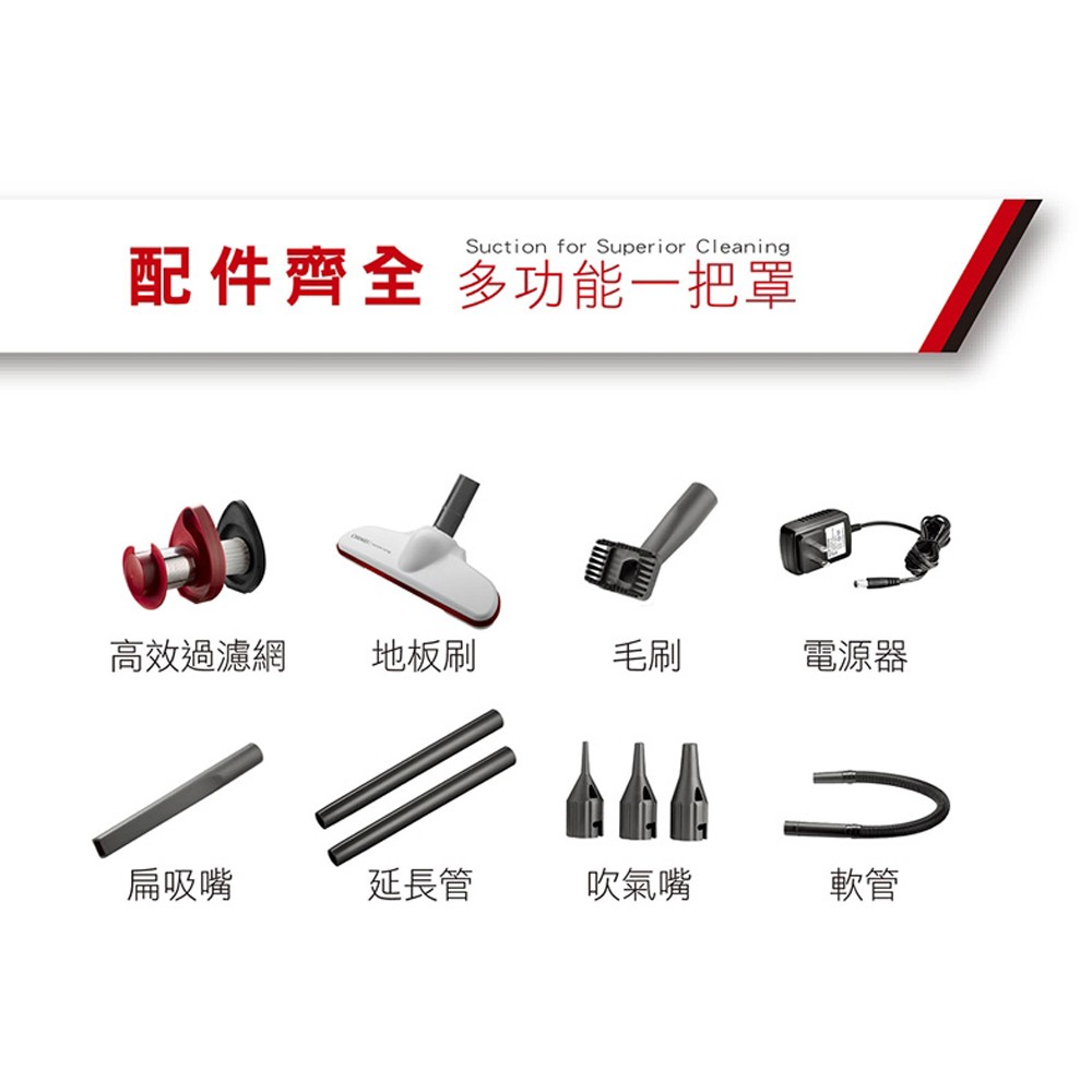 CHIMEI Multi-Function Cordless Vacuum Cleaner VC-HP4LSA, , large