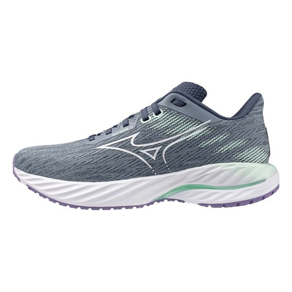 Mizuno Inspire 女 慢跑鞋 超寬楦 彈力 支撐 緩震 美津濃 灰藍 綠 [J1GD254621], , large