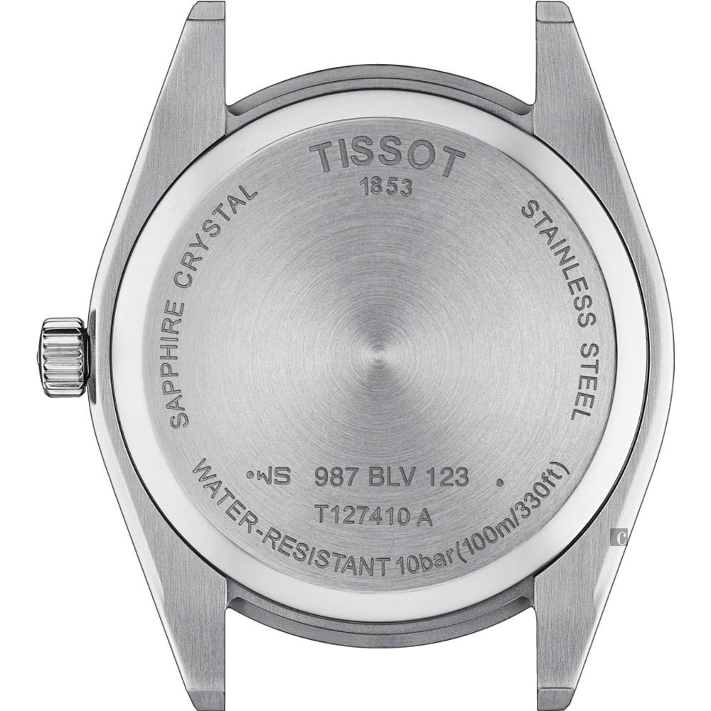 TISSOT天梭 紳士石英手錶-40mm  T1274101603101, , large
